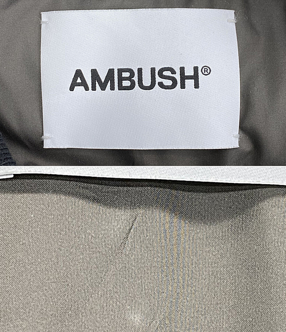 アンブッシュ  ミリタリージャケット ロゴパッチボンバー     12114569 メンズ SIZE 46  AMBUSH