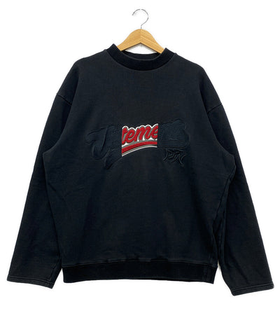 ヴェトモン  スウェット LOGO EMBROI DERED SWEATSHIRT 17aw     メンズ SIZE XS  VETEMENTS