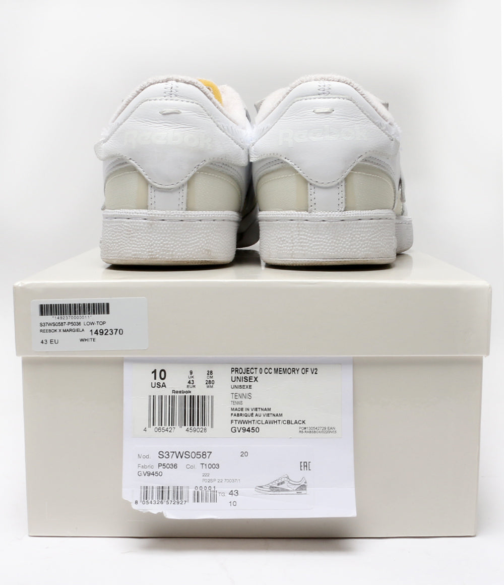 MAISON MARGIELA×REEBOK メゾンマルジェラ スニーカー PROJECT 0CC MEMORY OF V2 メンズ SIZE 28cm リーボック