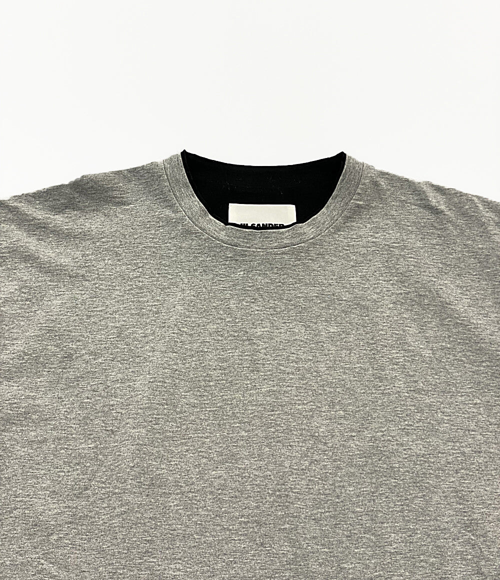 ジルサンダー 美品 半袖Ｔシャツ Double layered T‐shirt 23aw     メンズ SIZE 52  Jil sander