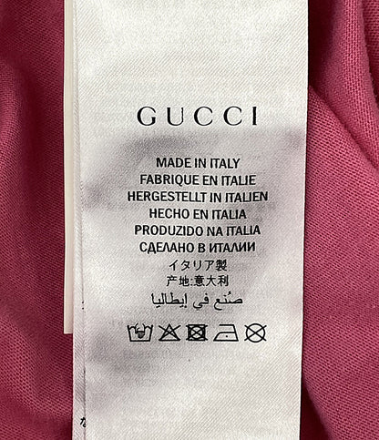 グッチ  半袖Ｔシャツ Print Collared Cotton T-shirt      レディース SIZE XS  GUCCI