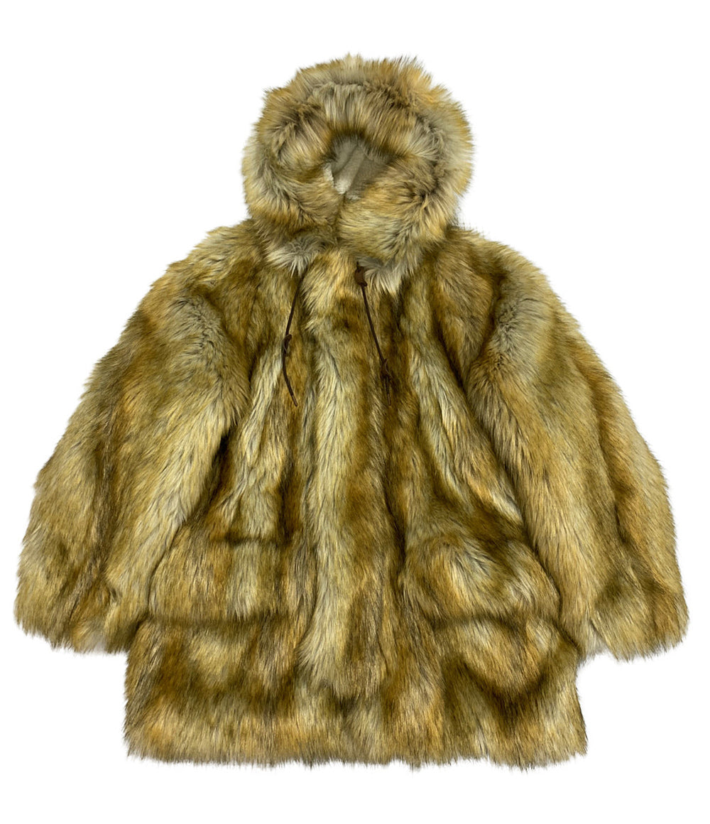 スニーカーズスタッフ  ファーコート Faux Fur Parka      メンズ SIZE S  SNS