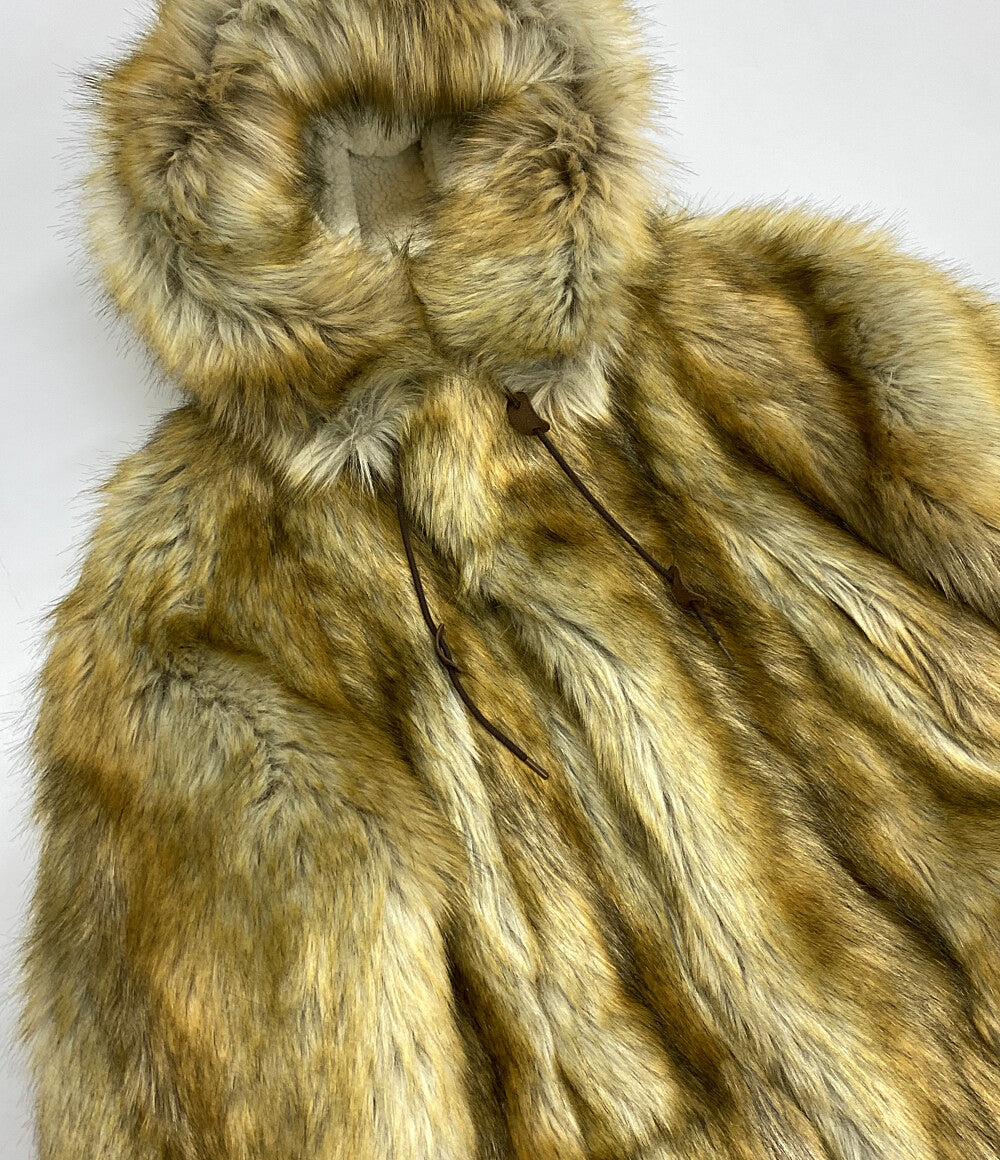 スニーカーズスタッフ  ファーコート Faux Fur Parka      メンズ SIZE S  SNS