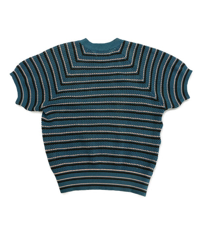 シュガーヒル 半袖ニット MULTI STRIPE COTTON KNIT TEE 23ss     メンズ SIZE 1  SUGARHILL