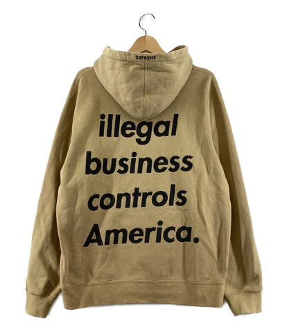 シュプリーム  パーカー Illegal Business Hooded Sweatshirt 18SS     メンズ SIZE L  Supreme