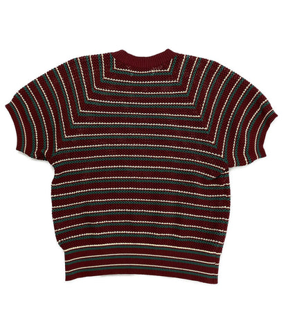 シュガーヒル 半袖ニット MULTI STRIPE COTTON KNIT TEE 23ss     メンズ SIZE 1  SUGARHILL