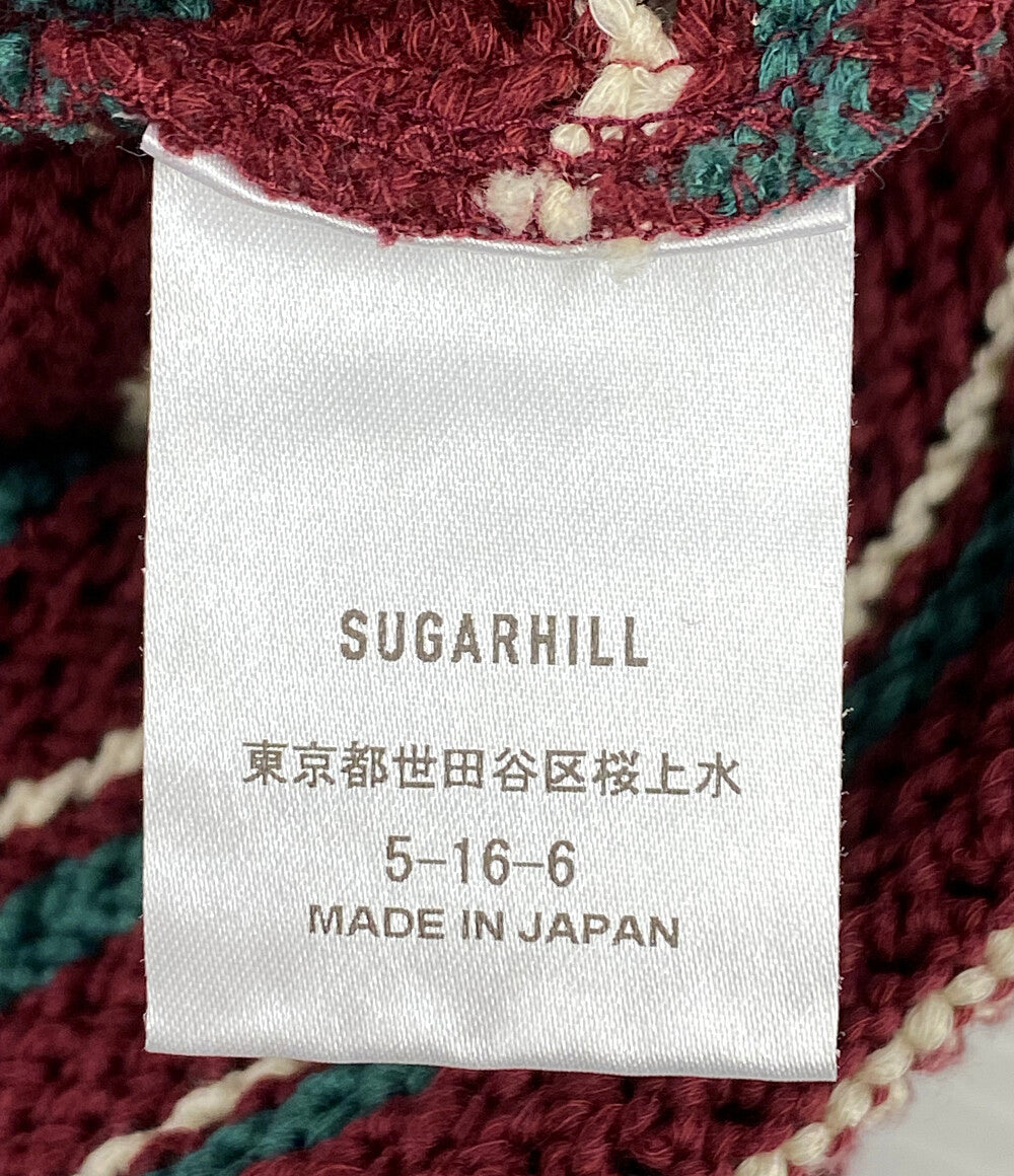 シュガーヒル 半袖ニット MULTI STRIPE COTTON KNIT TEE 23ss     メンズ SIZE 1  SUGARHILL