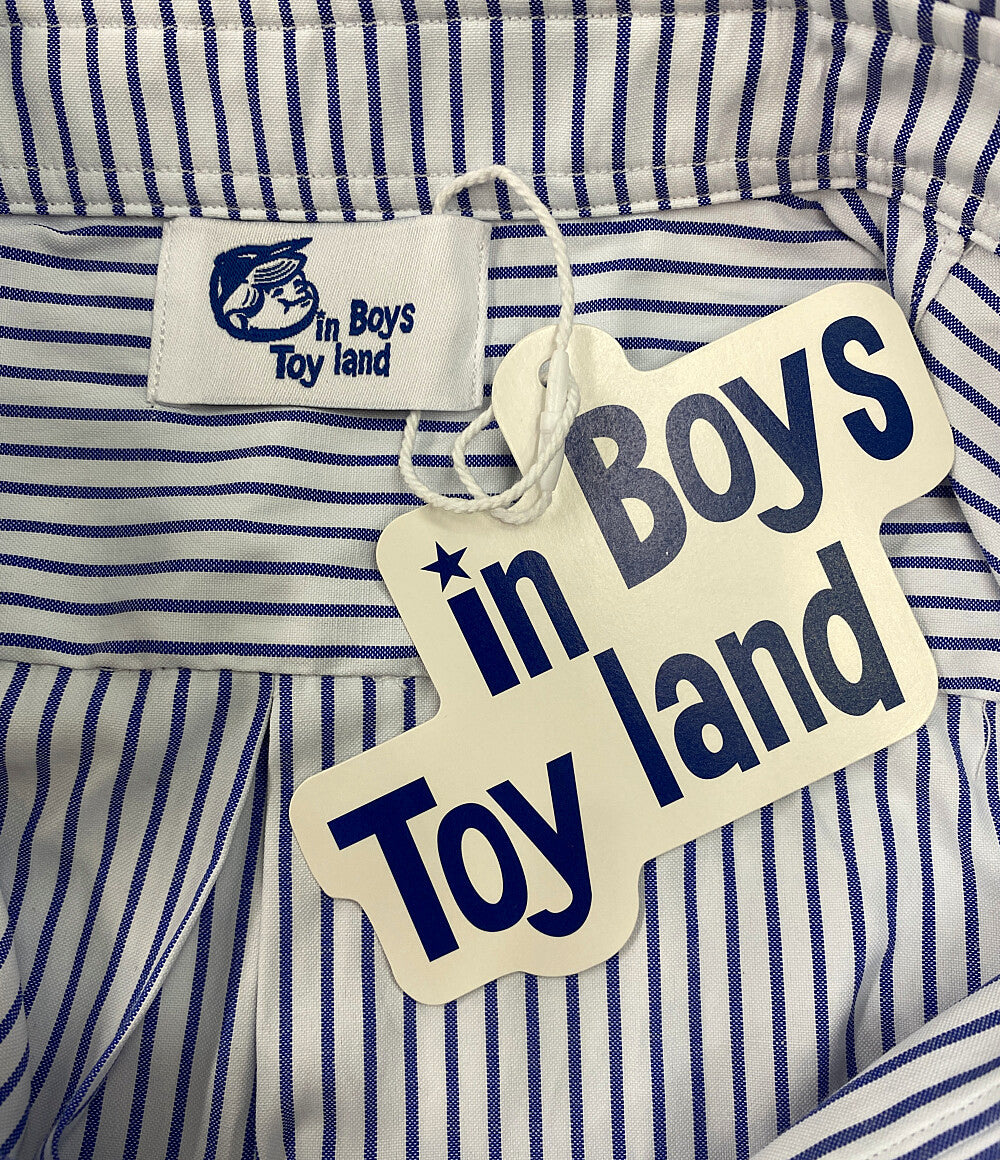 ボーイズイントイランド 半袖シャツ ストライプ      メンズ SIZE M  IN BOYS TOY LAND