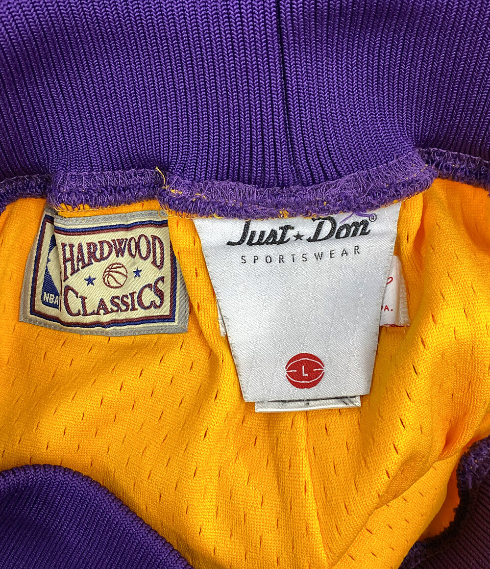 JUST DON ジャストドン レイカーズバスケパンツ メンズ SIZE L