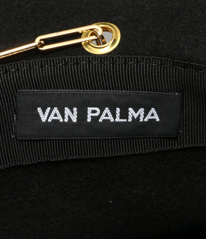 美品 VAN PALMA ヴァンパルマ ハット チェーンウールハット レディース SIZE 58