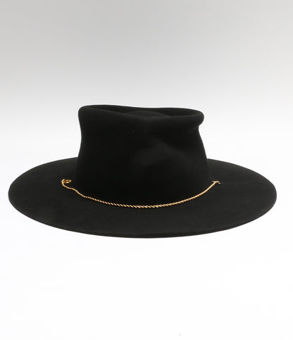 美品 VAN PALMA ヴァンパルマ ハット チェーンウールハット レディース SIZE 58