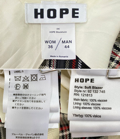 ホープ テーラードジャケット Soft Blazer 男女共用      メンズ SIZE WOM36/MAN44  HOPE