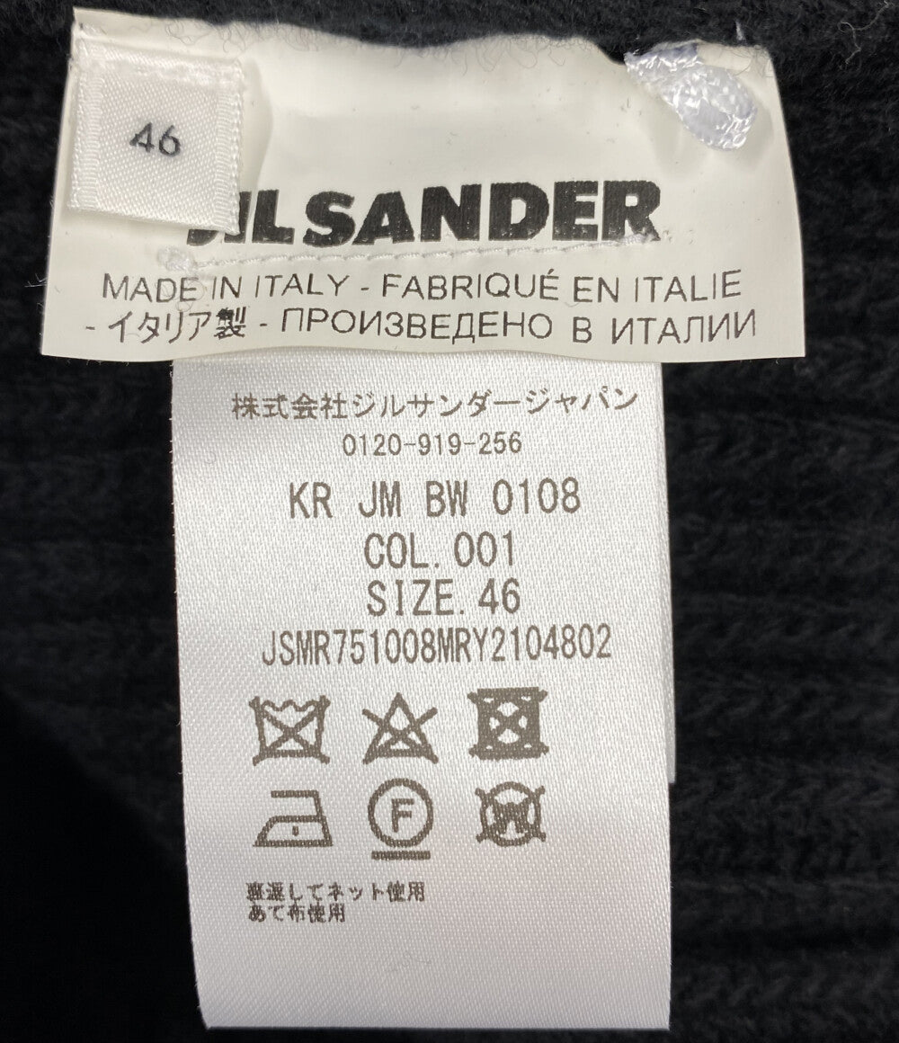 ジルサンダー  パッチディティールニット ロングニット 20AW     メンズ SIZE 46  Jil sander