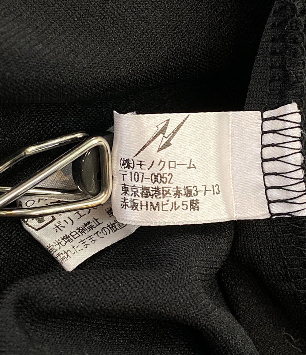 モノクローム 長袖シャツ ブラック      メンズ SIZE L  MONOCHROME