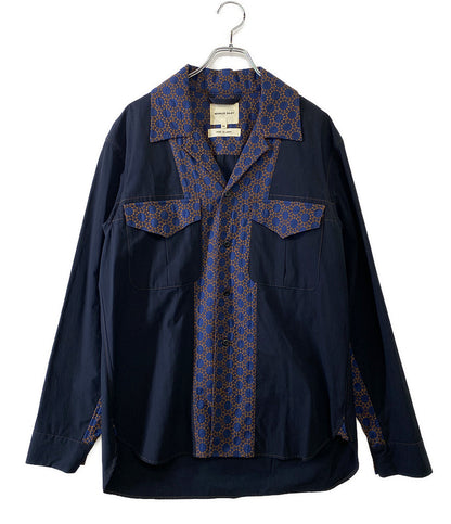 ニコラスデイリー 長袖シャツ EMBROIDERY CLASSIC SHIRT      メンズ SIZE M  NICHOLAS DALEY