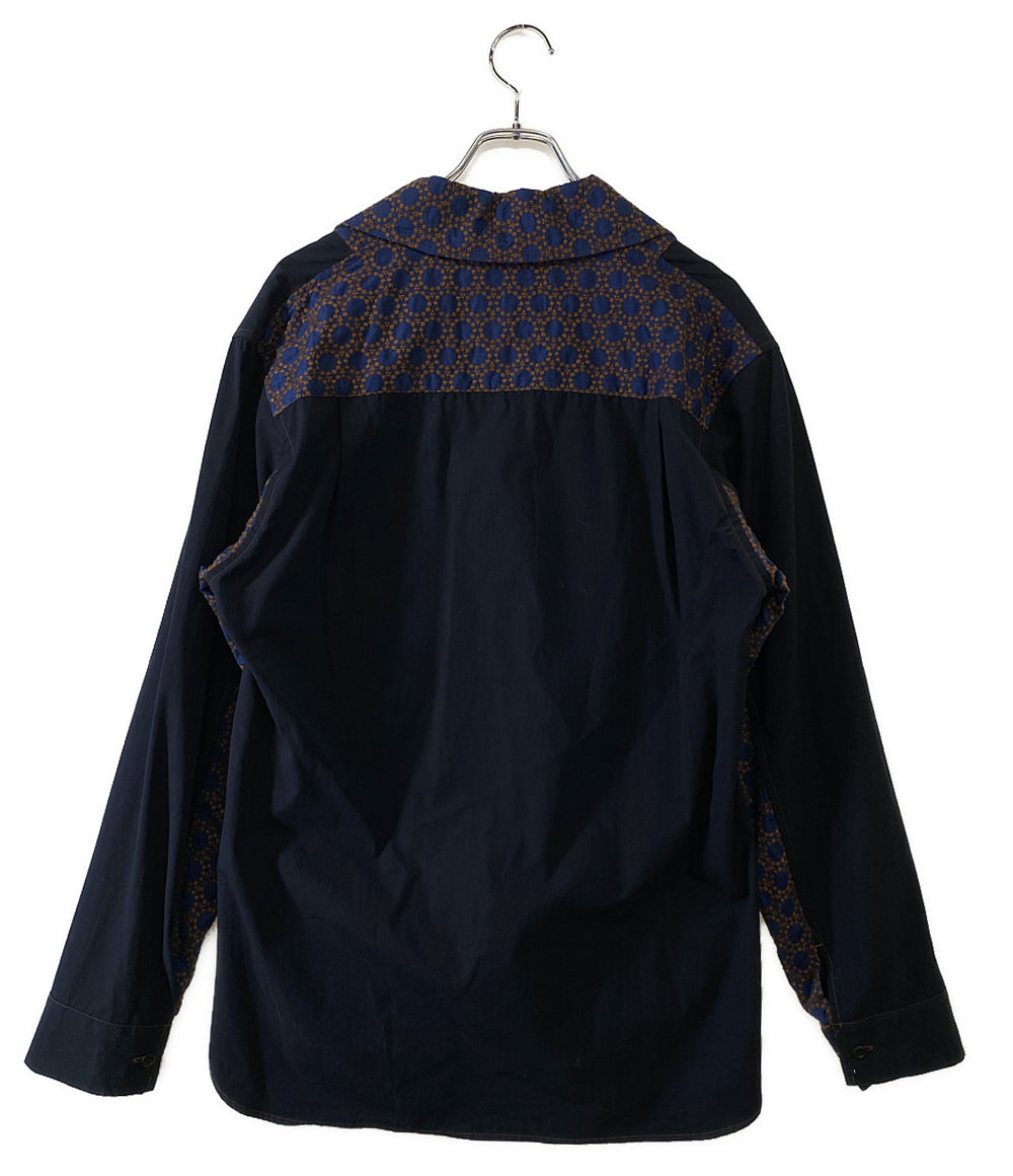 ニコラスデイリー 長袖シャツ EMBROIDERY CLASSIC SHIRT      メンズ SIZE M  NICHOLAS DALEY