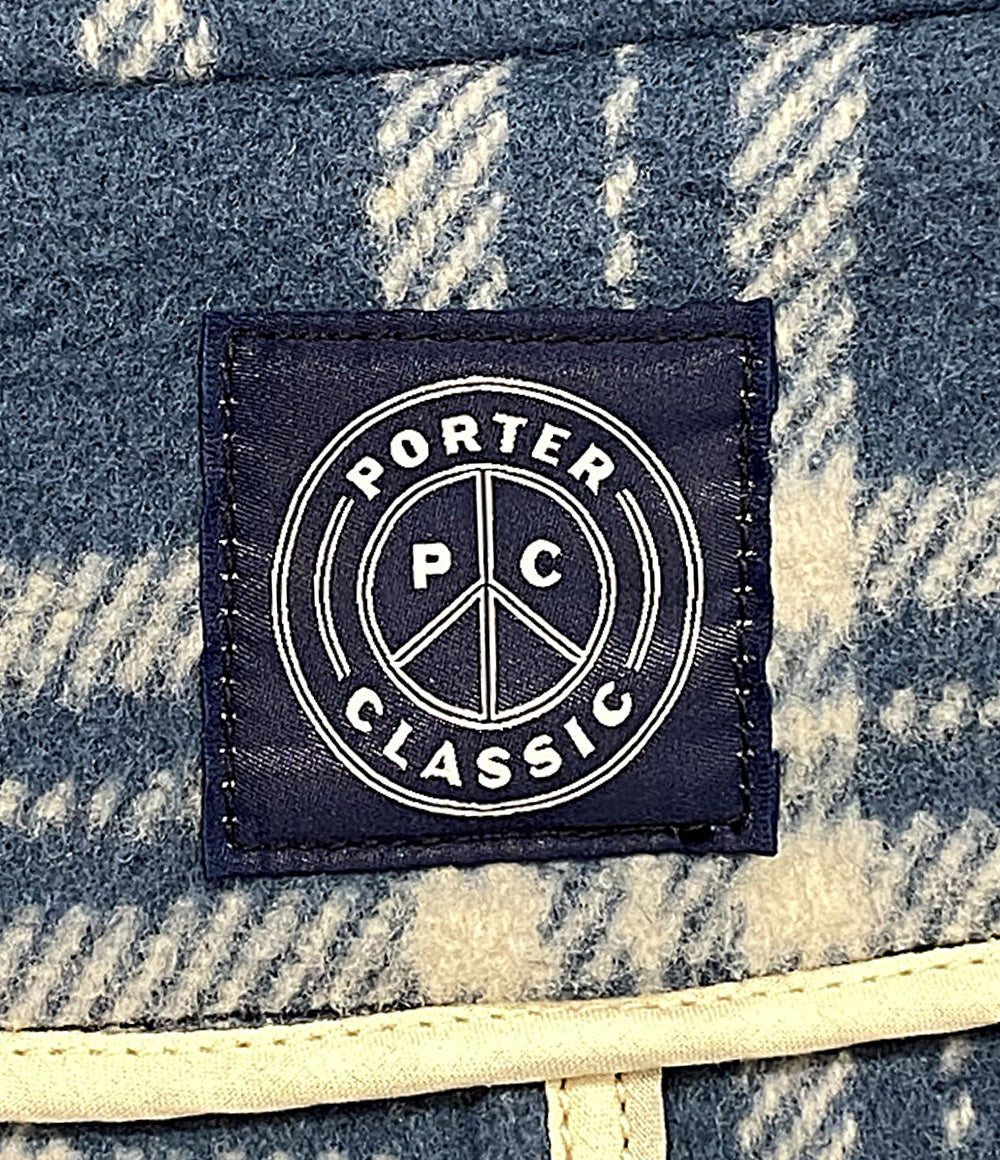 PORTER CLASSIC フード付きポンチョ MELTON CLOAK 16AW メンズ SIZE 2 ポータークラシック