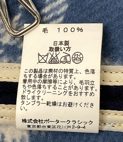 PORTER CLASSIC フード付きポンチョ MELTON CLOAK 16AW メンズ SIZE 2 ポータークラシック