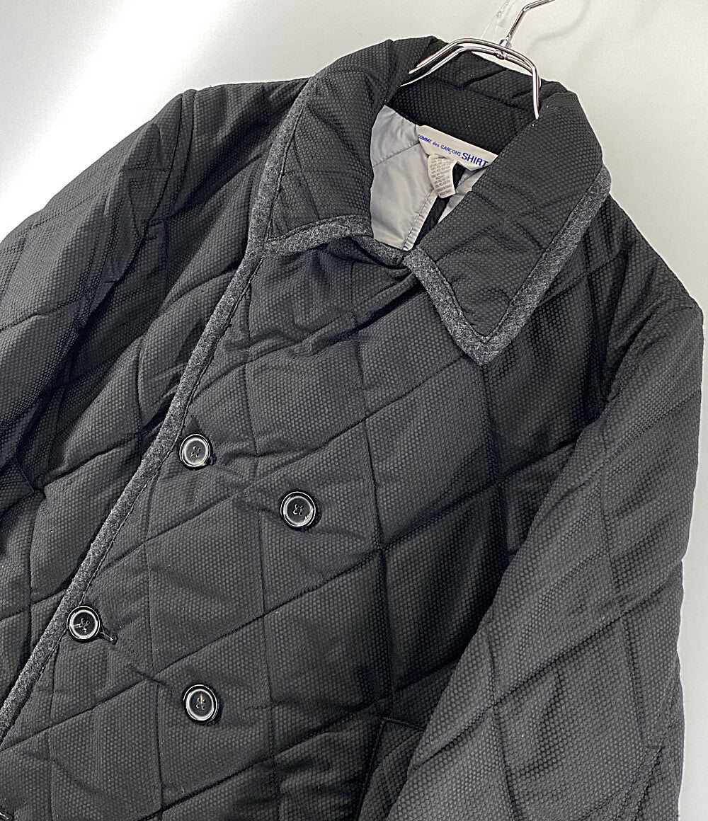 COMME DES GARCONS SHIRT キルティングピーコート 22AW メンズ SIZE M コムデギャルソンシャツ