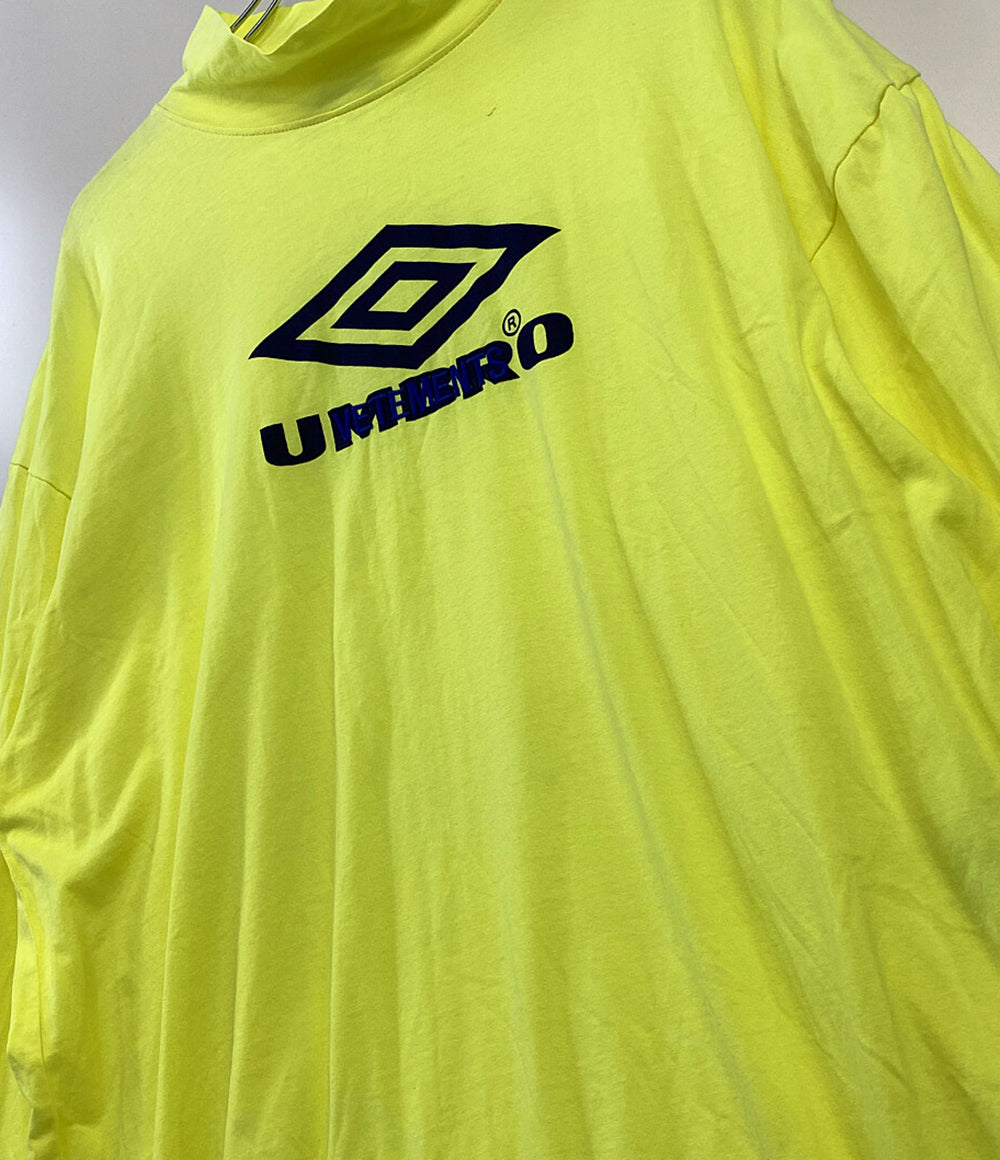 ヴェトモン  アンブロ 長袖Ｔシャツ ハイネック       メンズ SIZE S  VETEMENTS×UMBRO