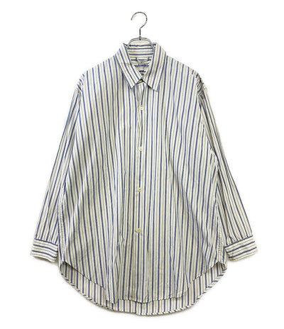 エムエフペン 長袖シャツ ストライプ EXACT SHIRT 21ss     メンズ SIZE XS  mfpen