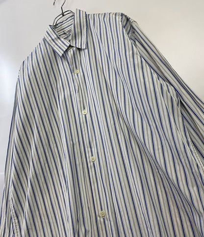 エムエフペン 長袖シャツ ストライプ EXACT SHIRT 21ss     メンズ SIZE XS  mfpen