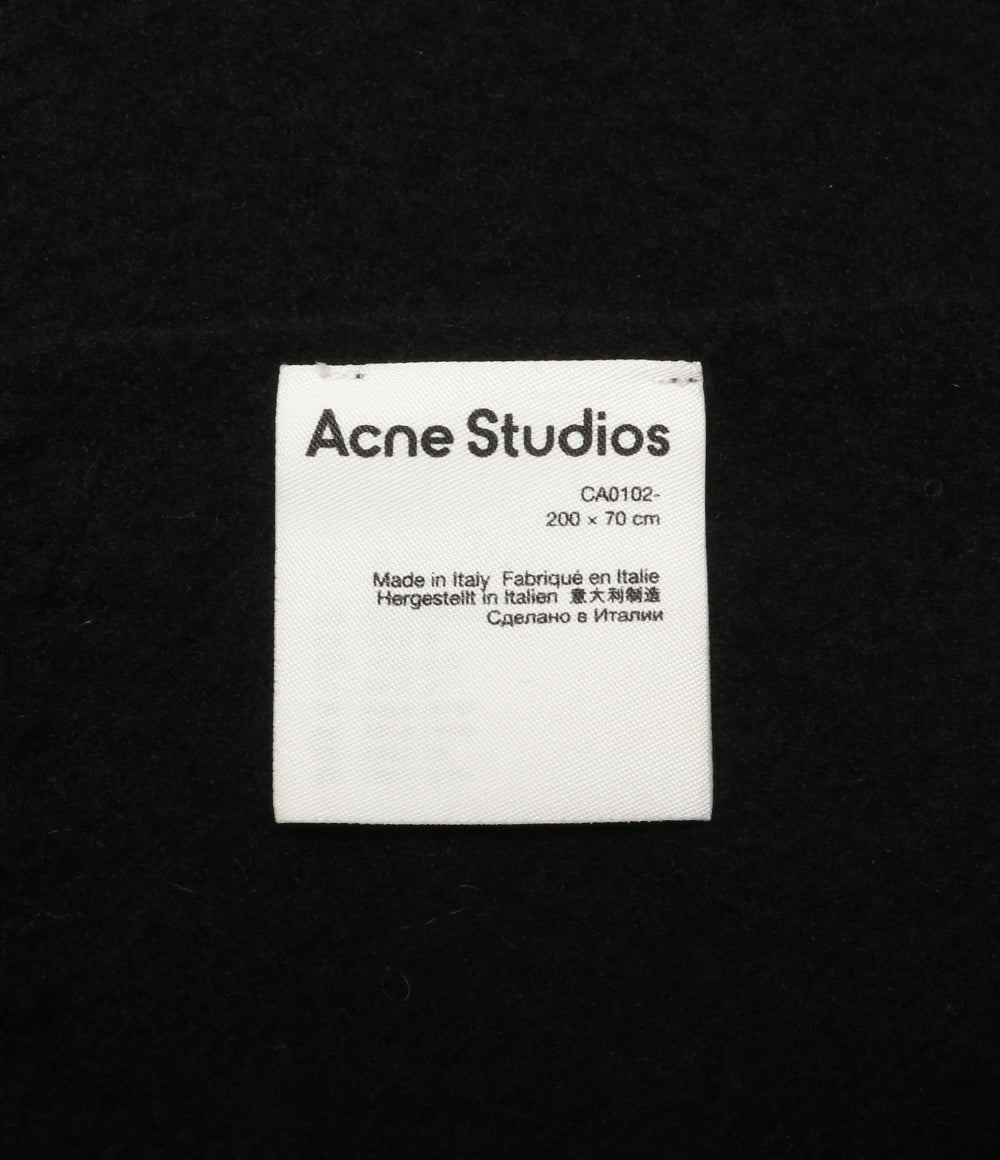 アクネストゥディオス ストール マフラー ブラック      レディース   AcneStudios