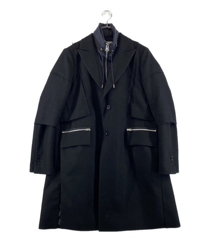 サカイ  コート Wool Melton Coat 21AW    21-02616M メンズ SIZE 1  sacai