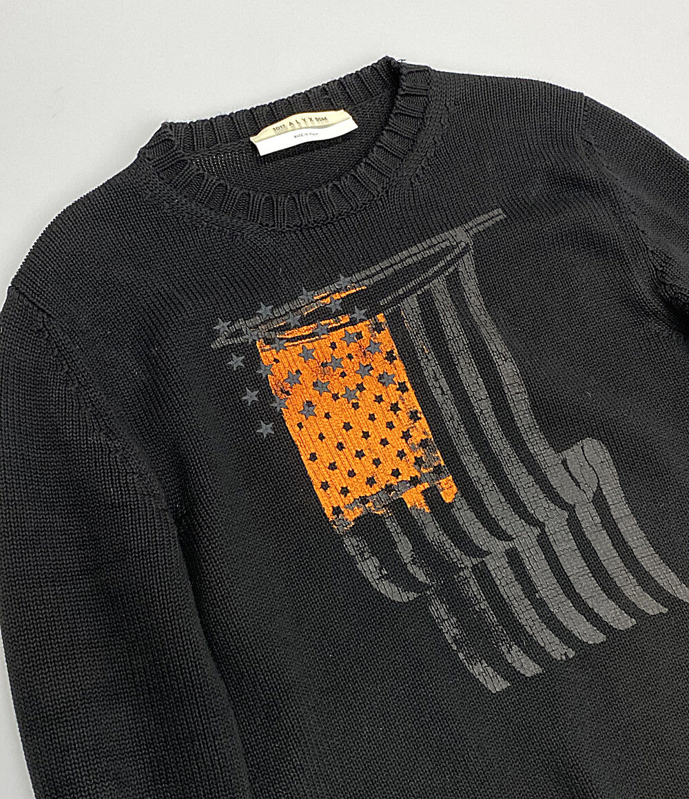 正規品 レア ALYX ニット ALYX ニット LOGO CREWNECK SWEATER 23AW AAMKN0214 メンズ SIZE S
