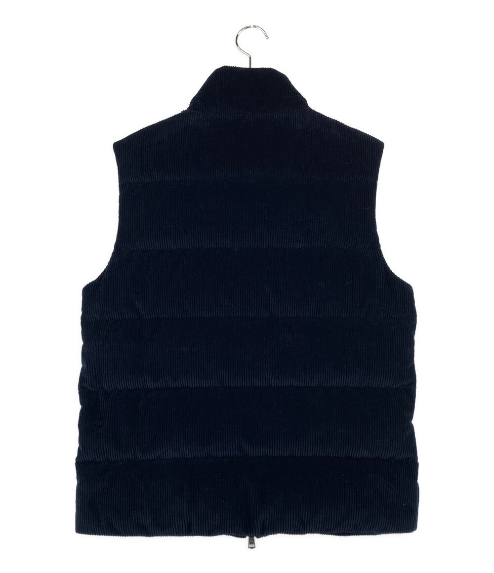 モンクレール  ベスト ACRAB GILET コーデュロイ ネイビー      メンズ SIZE 1  MONCLER