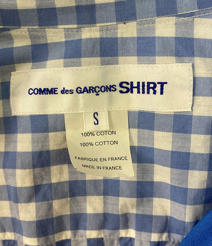 コムデギャルソンシャツ  長袖シャツ クレイジーパターンチェックシャツ 15ss    S23027 メンズ SIZE S  COMME des GARCONS SHIRT