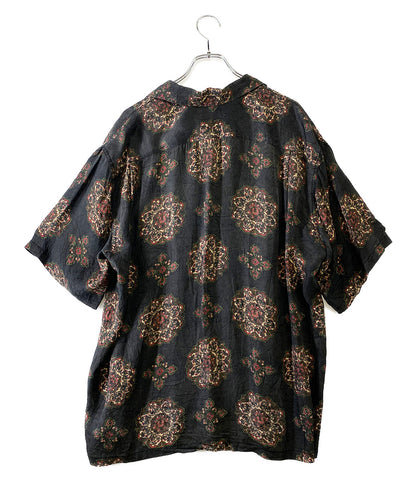 マヒトモトヨシ 長袖シャツ 唐波紋シャツ      メンズ SIZE M  MAHITO MOTOYOSHI