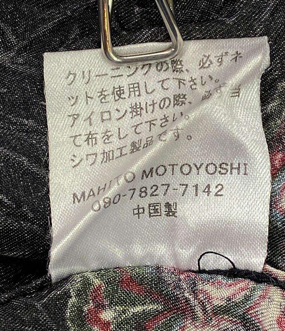 マヒトモトヨシ 長袖シャツ 唐波紋シャツ      メンズ SIZE M  MAHITO MOTOYOSHI