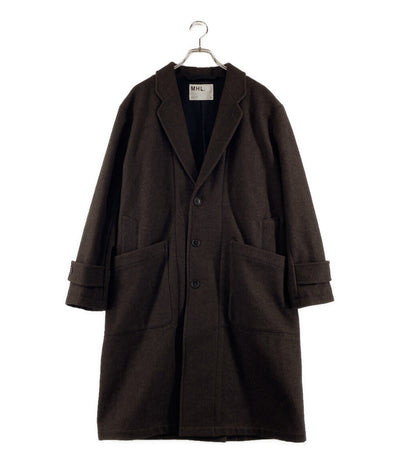 マーガレットハウエル  コート WOOL MELTON COAT 22AW     メンズ SIZE M  Margaret Howell