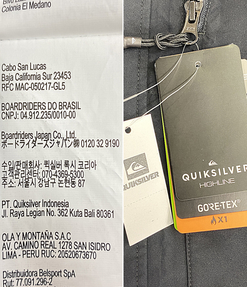 クイックシルバー 美品 マウンテンパーカー MISSION GORE-TEX JK      メンズ SIZE S  QUIKSILVER