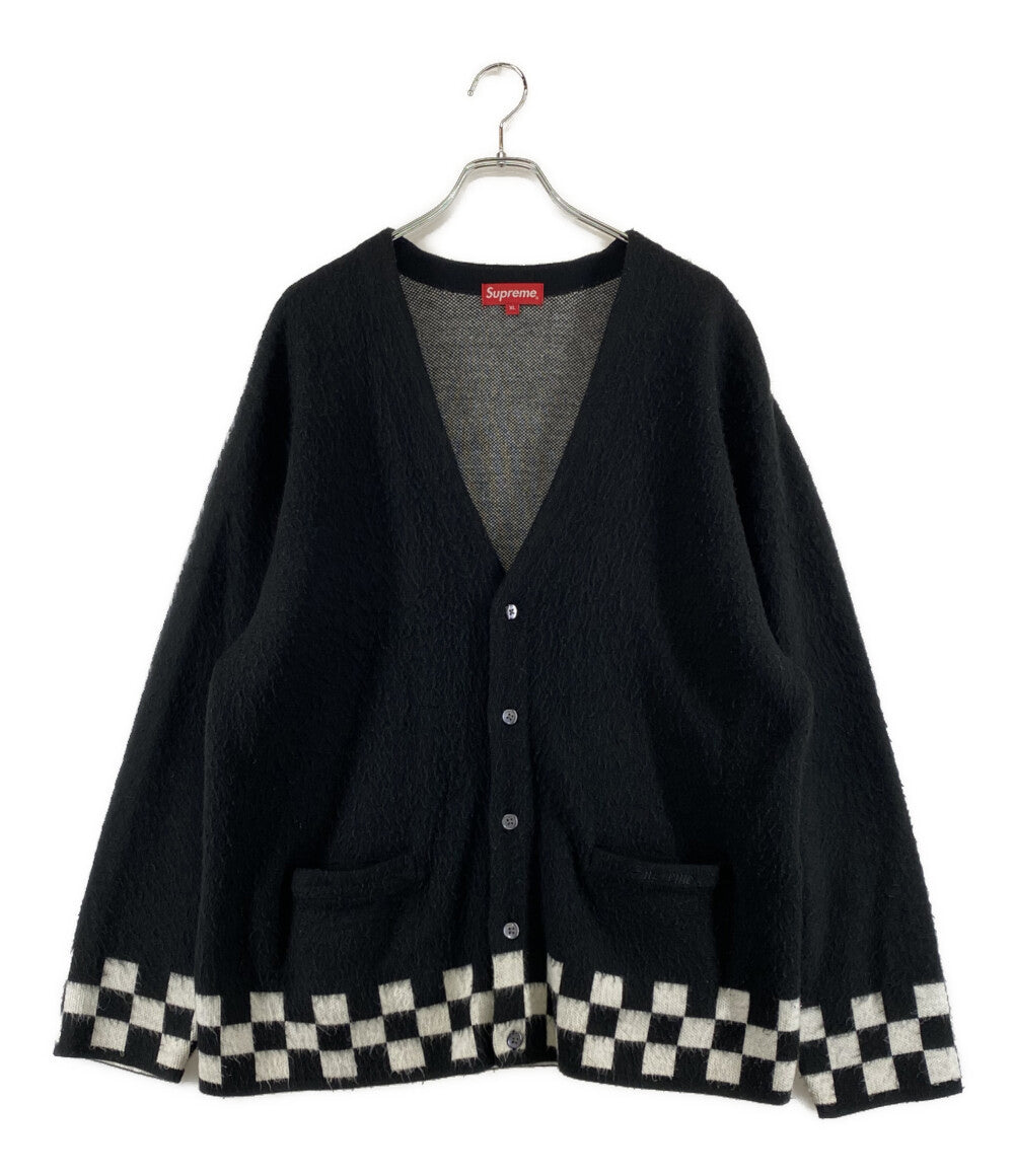 シュプリーム  カーディガン BRUSHED CHECKERBOARD CARDIGAN 21SS     メンズ SIZE XL  Supreme