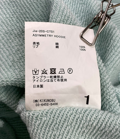 ジエダ パーカー スウェット ASYMMETRY HOODIE      メンズ SIZE 1  JieDa