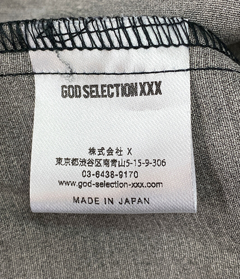 ゴッドセレクショントリプルエックス オープンカラーシャツ       メンズ SIZE L  GOD SELECTION XXX