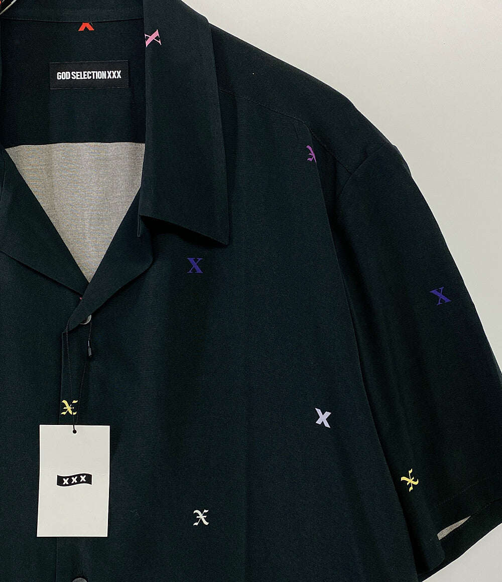 ゴッドセレクショントリプルエックス オープンカラーシャツ       メンズ SIZE L  GOD SELECTION XXX
