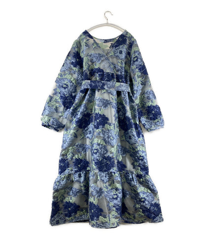 ディアシスターフッド 長袖ワンピース Flower Shower Dress インナー付き 23AW     レディース SIZE FREE  Dear Sisterhood