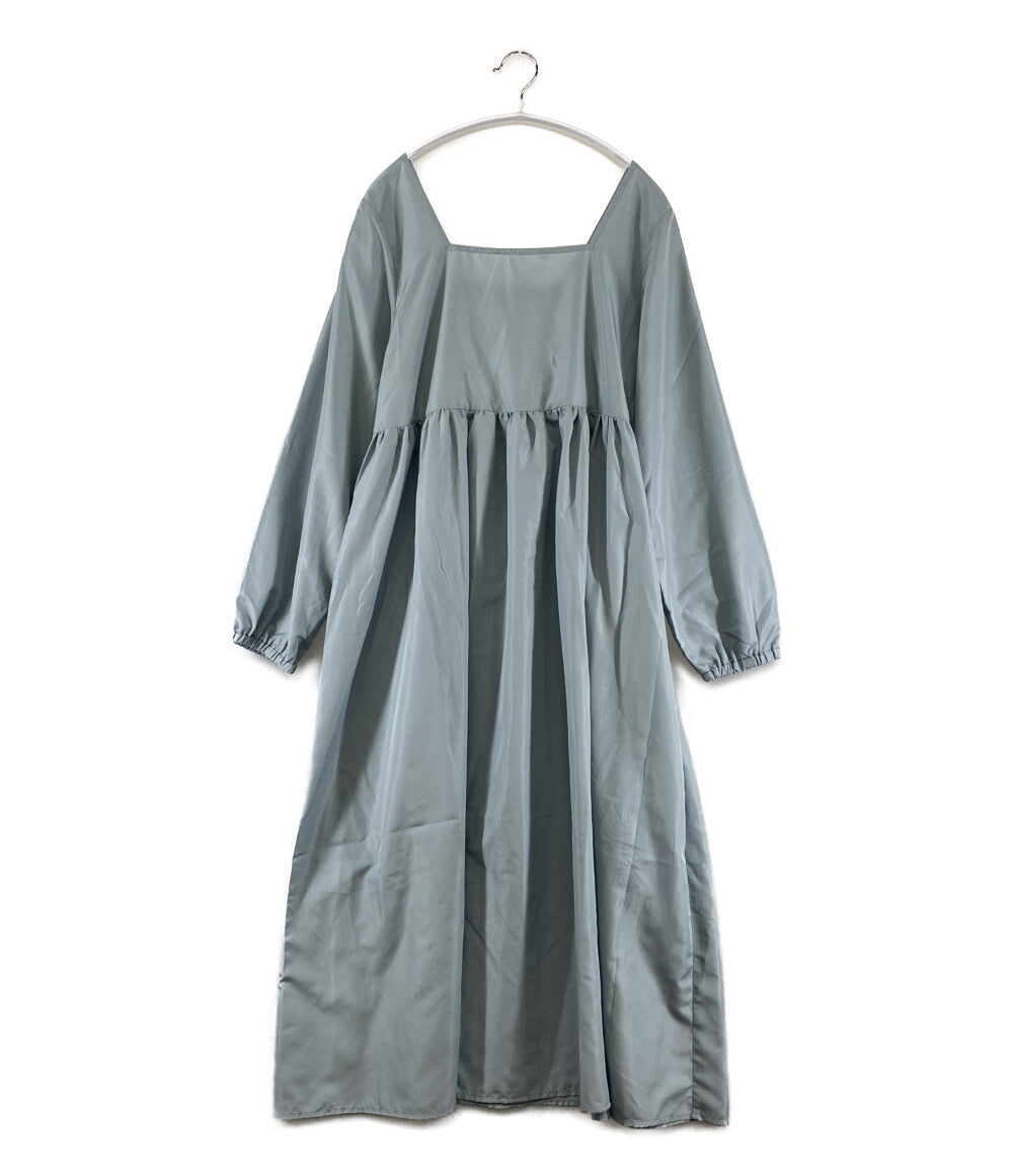 ディアシスターフッド 長袖ワンピース Flower Shower Dress インナー付き 23AW     レディース SIZE FREE  Dear Sisterhood