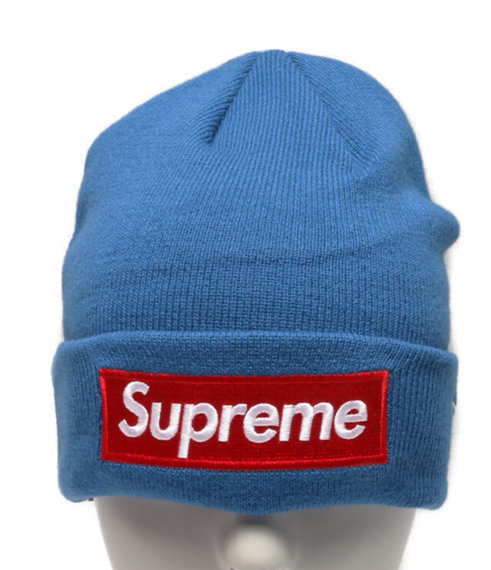 シュプリーム 美品 ニューエラ ニット帽 ビーニー World Famous Box Logo Beanie メンズ Supreme×NEW –  Rehello by BOOKOFF