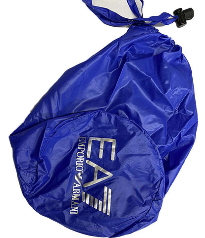 EA7エンポリオ アルマーニ ライトダウンジャケット ブルー      レディース SIZE M  EMPORIO ARMANI EA7