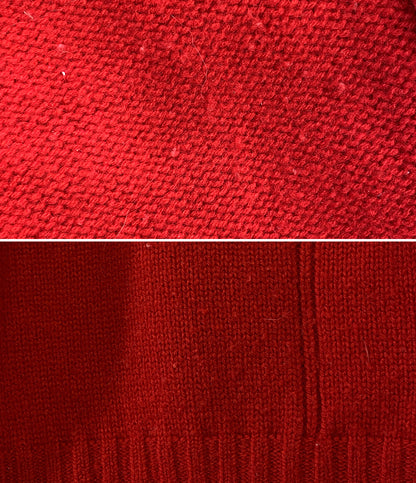 シュタイン ハイネックニット レッド メンズ SIZE S stein