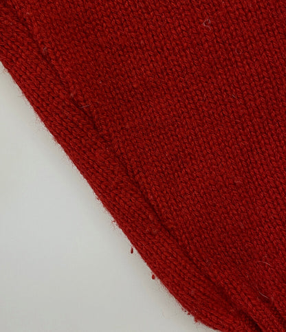 シュタイン ハイネックニット レッド メンズ SIZE S stein