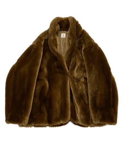 ロク フェイクファージャケット FAKE MINK FUR COAT      レディース SIZE 36  6(ROKU)