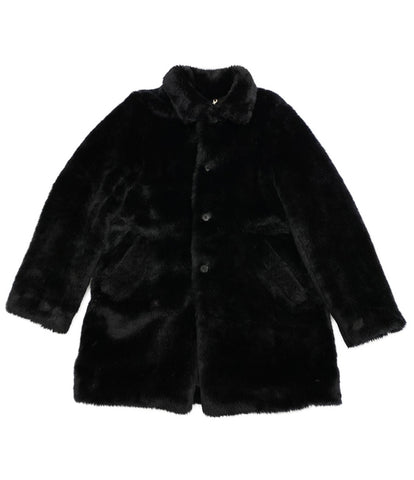 シュプリーム 美品 ヒステリックグラマー ファーコート Faux fur coat 17AW     メンズ SIZE M  Supreme×Hysteric glamour