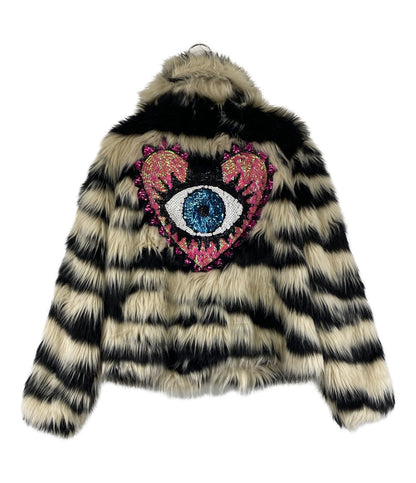 デジグアル  エコファージャケット ブラック ベージュ      メンズ SIZE M  Desigual