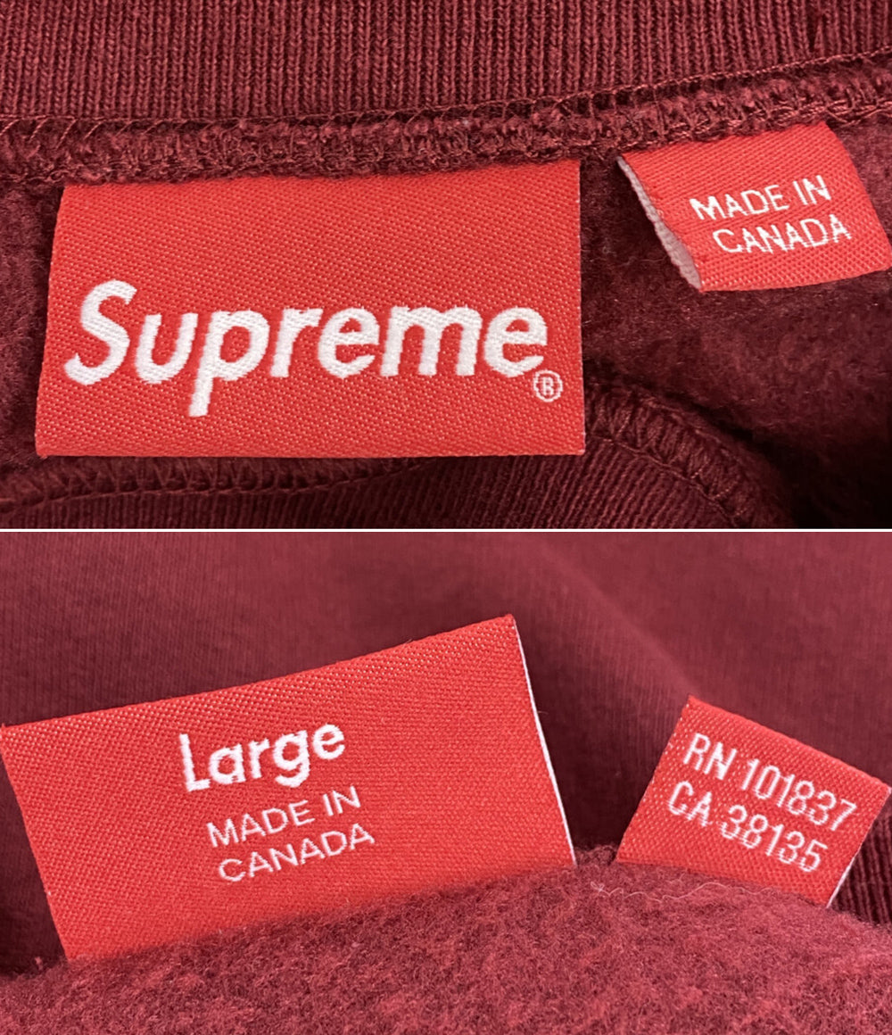 Supreme スウェット BOX LOGO CREWNECK SWEAT メンズ SIZE L シュプリーム