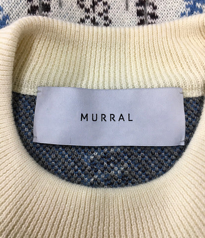 ミューラル ニット Snow cover knit sweater     232100402 レディース SIZE F  MURRAL
